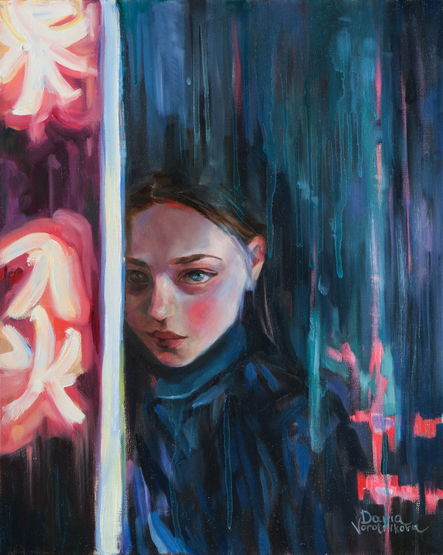 Элис — картина Дарьи Куриловой, холст масло 40×50 см, 2020 год