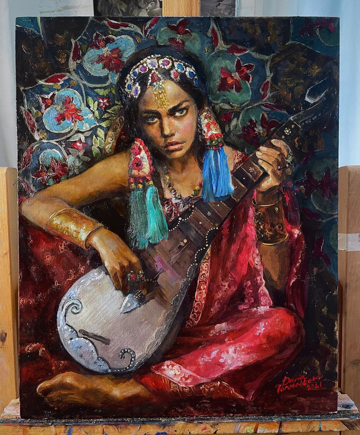 Paca — картина Дарьи Куриловой, холст масло 40×50 см, 2020 год